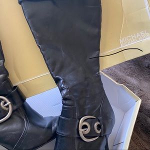 Michael Kors Heeled leather boots